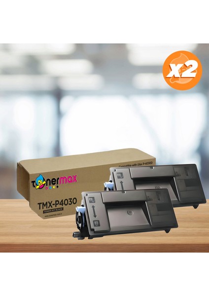 Utax P-4035MFP Muadil Toner 2'li Avantaj Paket / TMX-P4030 / P4035MFP