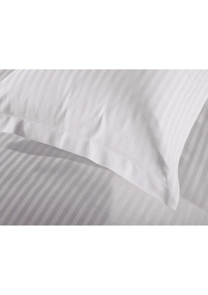 Çizgili Saten Yatak Çarşafı Lastikli 100X200 Yastık Kılıfı 50X70 Fitted Tek Kişilik Çarşaf Seti fiyatları
