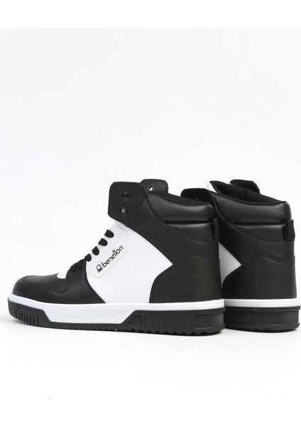 BN-31087 Erkek Sneaker Ayakkabı Siyah Beyaz 40-44 fiyatları