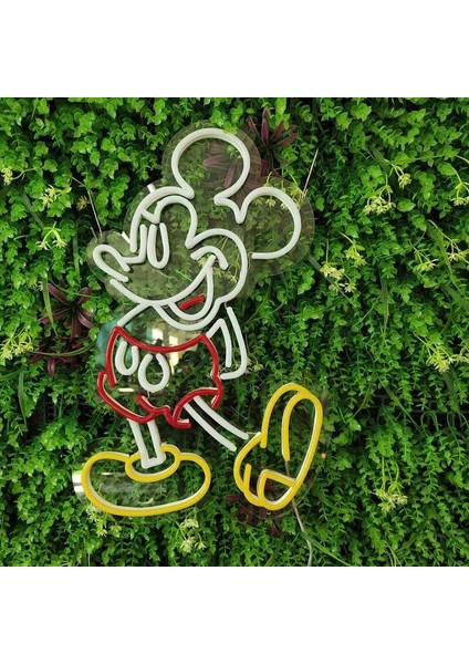 Sanec Mickey Mause Neon Tabela Neon Yazı Dekoratif Aydınlatma fiyatları