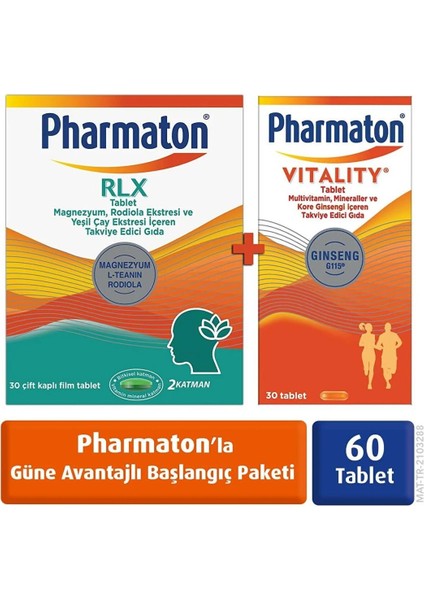 Vitality 30 Tablet + Pharmaton Rlx 30 Tablet