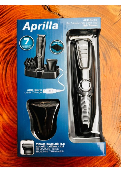 Saç Sakal Kesme Makinesi 2 Si1 Arada Erkek Bakım Seti