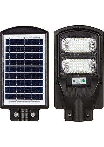 100 Watt Ultra Kaliteli Güneş Enerjili Solar Sokak Armatürü - Çok Yüksek Işıklı Solar Sokak Lambası