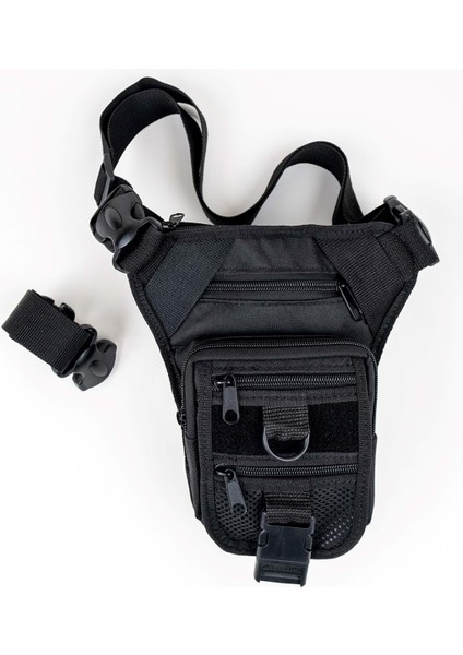 Çok Amaçlı Üçgen Bel Veya Omuz Için Gizli Tabanca Çantası