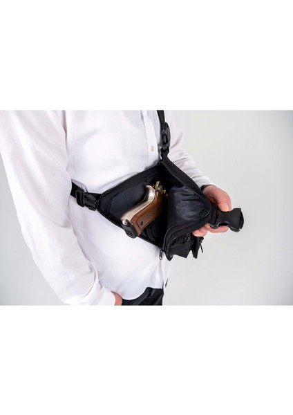 Çok Amaçlı Üçgen Bel Veya Omuz Için Gizli Tabanca Çantası indirimleri