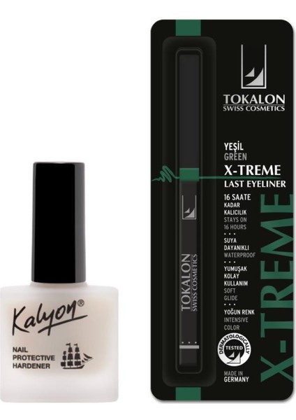 Tırnak Bakım - Tokalon Asansörlü Göz Kalemi Yeşil