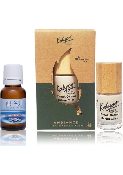 Oje Çözücü - Kalyon Bitkisel Tırnak Onarıcı Bakım Cilası 11 ml