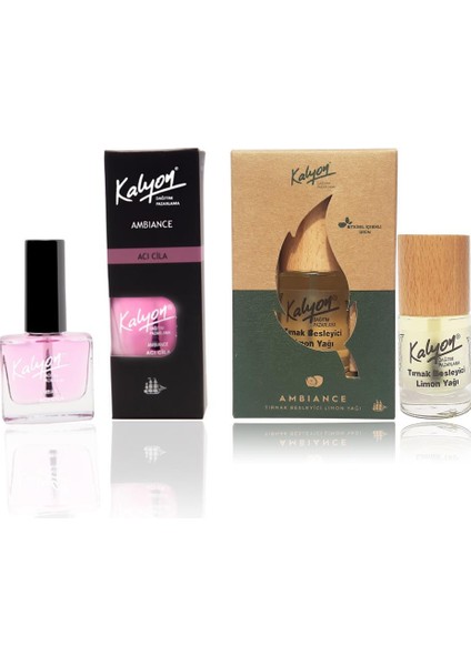 Acı Cila - Kalyon Bitkisel Tırnak Bakım Limon Yağı 11 Ml