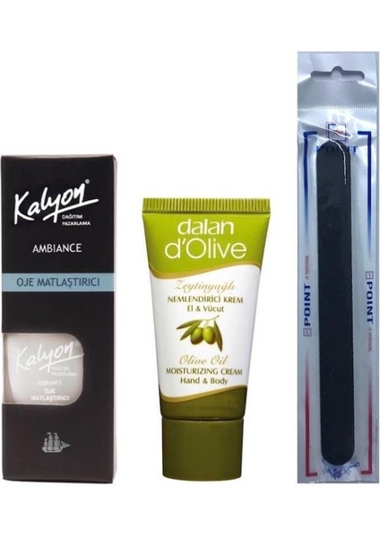 Oje Matlaştırıcı - Dalan Krem 20 ml - Tırnak Törpüsü