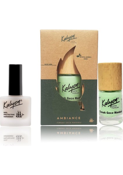 Tırnak Bakım - Kalyon Bitkisel Tırnak Gece Maskesi 11 Ml