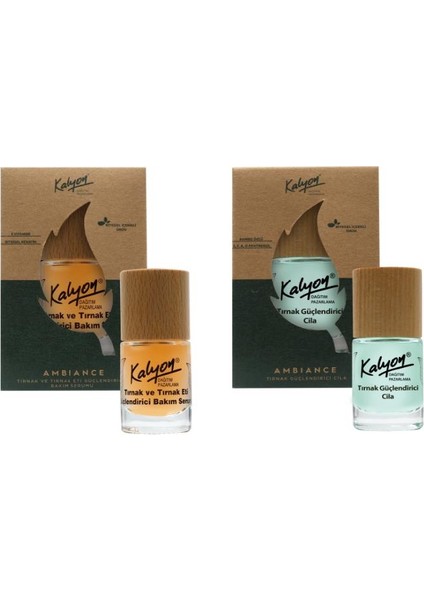 Bitkisel Tırnak Güçlendirici Cila 11 ml - Tırnak ve Tırnak Eti Güçlendirici Bakım Serumu 11 ml