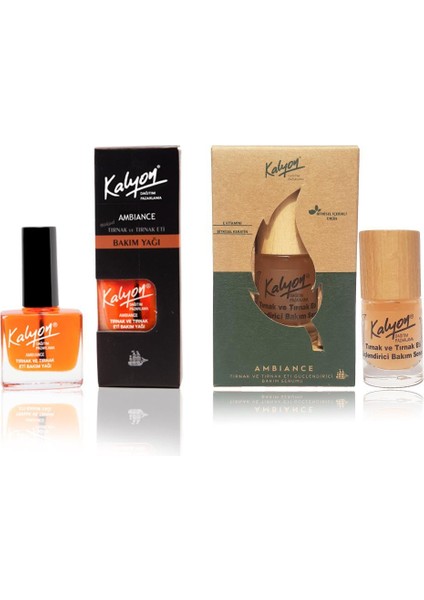 Tırnak Bakım Yağı - Kalyon Bitkisel Tırnak ve Tırnak Eti Güçlendirici Bakım Serumu 11 ml