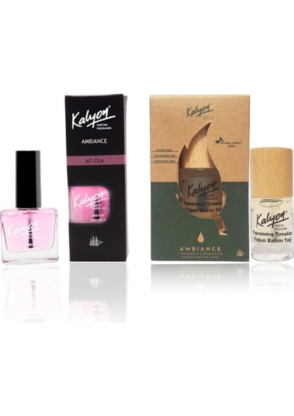 Acı Cila - Kalyon Bitkisel Tırnaklar Bakım Yağı 11 Ml