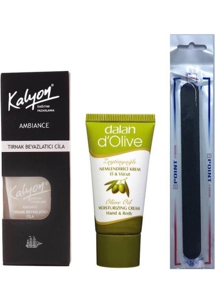 Tırnak Bakım Cila - Dalan Krem 20 Ml - Tırnak Törpüsü