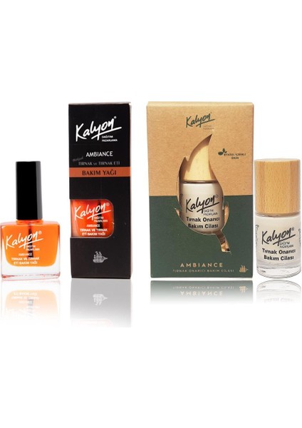 Tırnak Bakım Yağı - Kalyon Bitkisel Tırnak Onarıcı Bakım Cilası 11 ml