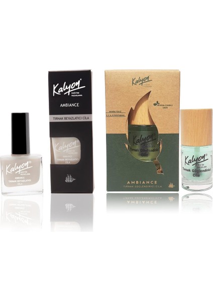 Tırnak Bakım Cila - Kalyon Bitkisel Tırnak Cila 11 Ml