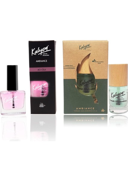 Acı Cila - Kalyon Bitkisel Tırnak Cila 11 Ml