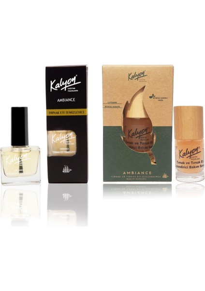 Tırnak Eti Temizleyici - Kalyon Bitkisel Tırnak ve Tırnak Eti Güçlendirici Bakım Serumu 11 ml