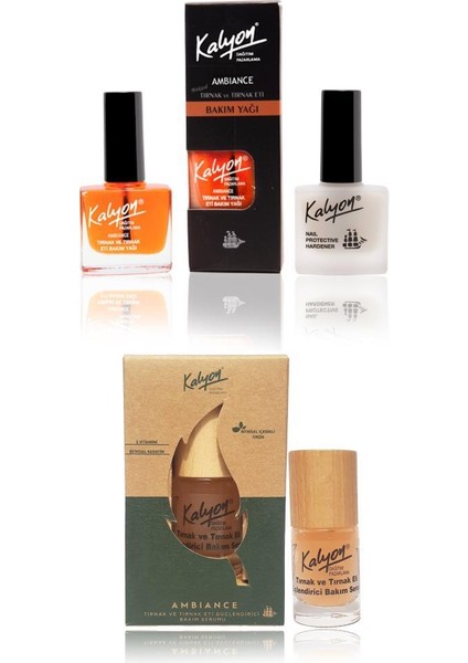 Tırnak Bakım - Bakım Yağı - Kalyon Bitkisel Tırnak Ve Tırnak Eti Bakım Serumu 11 Ml