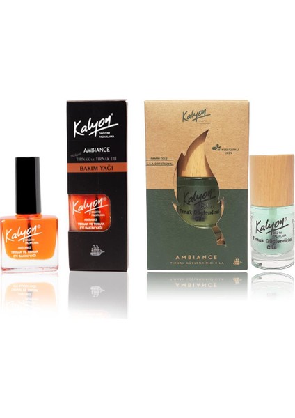 Tırnak Bakım Yağı - Kalyon Bitkisel Tırnak Güçlendirici Cila 11 ml