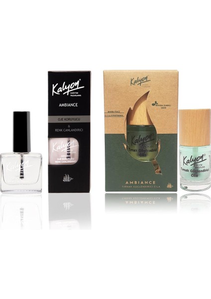 Oje Koruyucu - Kalyon Bitkisel Tırnak Güçlendirici Cila 11 ml