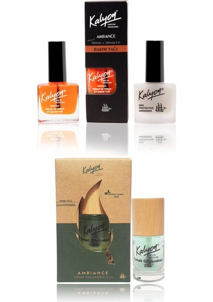 Tırnak Bakım - Bakım Yağı - Kalyon Bitkisel Tırnak Cila 11 Ml