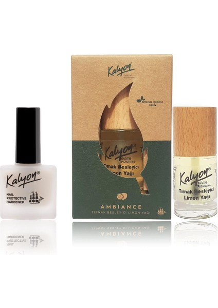 Tırnak Bakım - Kalyon Bitkisel Tırnak Besleyici Limon Yağı 11 Ml