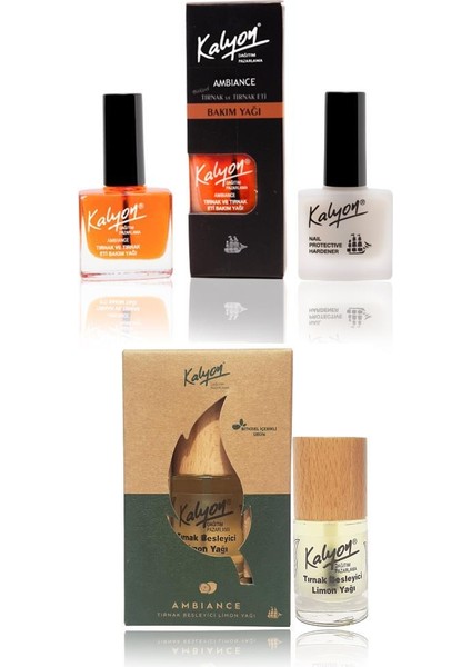 Tırnak Bakım - Bakım Yağı - Kalyon Bitkisel Tırnak Besleyici Limon Yağı 11 Ml