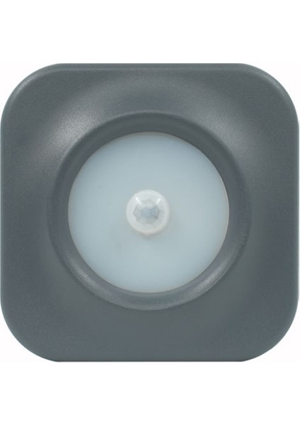 3 Watt Beyaz Işık, Antrasit Kasa, Sensörlü Merdiven, Basamak, Koridor, Antre Armatürü, LED Armatür