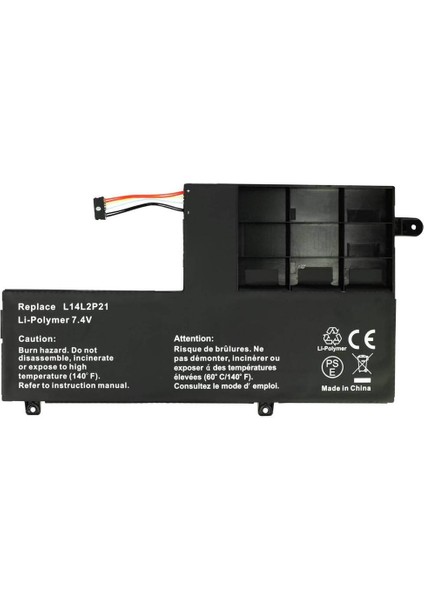 Lenovo ile Uyumlu Flex 3-1580 Versiyon 80R4 Batarya Pil- L14M3P21, L14L3P21