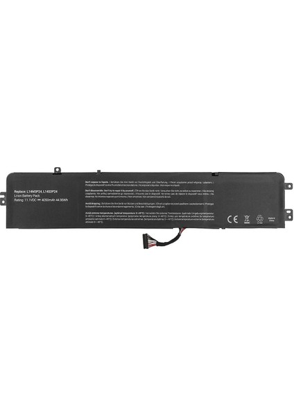 L16S3P24 Lenovo ile Uyumlu Batarya Pil