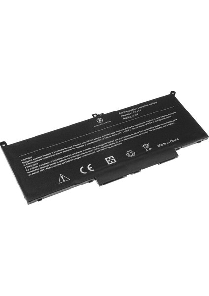 Dell Latitude 7490 Versiyon P73G, P73G002 Batarya ile Uyumlu Pil - 4 Cell Versiyon-2