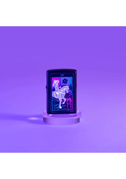 Çakmak 49698 Black Light Tarot Card Design