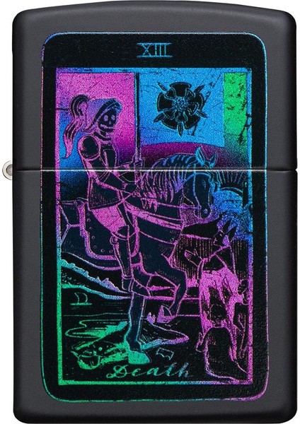 Çakmak 49698 Black Light Tarot Card Design