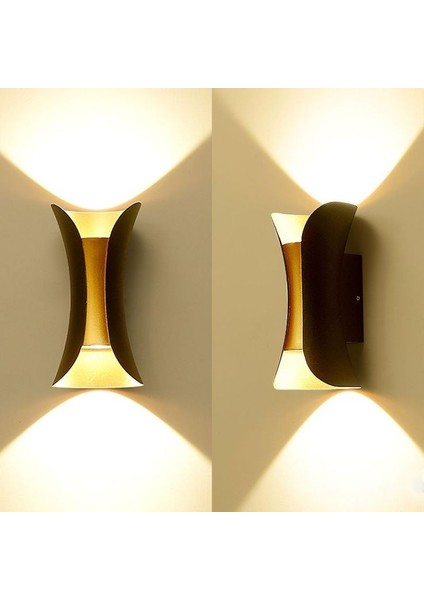 10 Watt Dekoratif LED Aplik, Modern Dış Mekan Aydınlatma Armatürü, Bahçe Duvar Aplik, Modern Armatür indirimleri