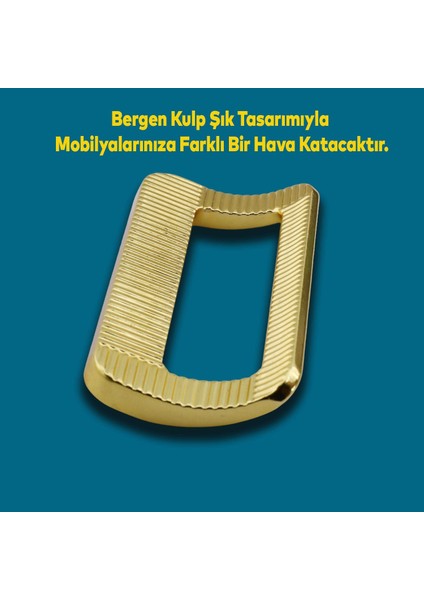 Bergen Metax Desenli Mobilya Mutfak Dolabı Çekmece Dolap Kapak Kulpu Kulbu Metal Gold Altın 96 mm modelleri