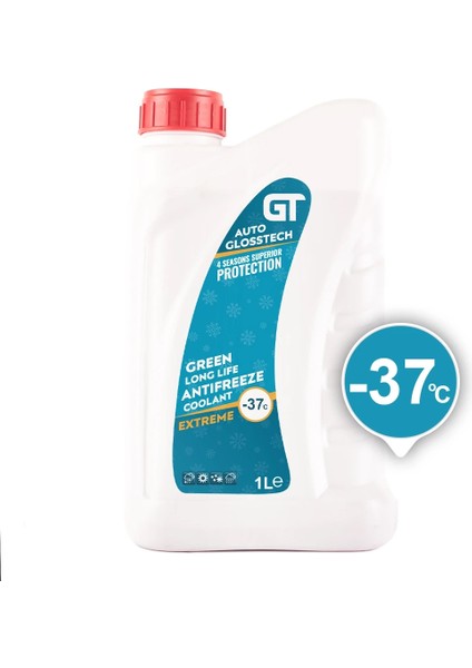 Auto Glosstech Car Coolant Green Antifriz - 37°c
