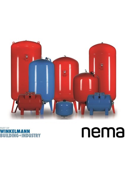 Neq 50 - Yatık Tank 10 Bar - 50 Litre