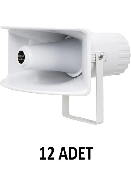 12 Adet - Yassı Abs Horn - Boş Kasa