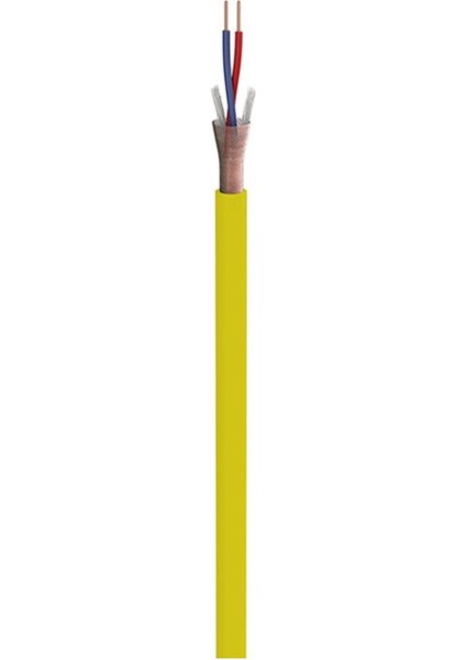 Profesyonel Stereo Mikrofon Kablosu 1 mt - Ipli ve Blendajlı - Sarı