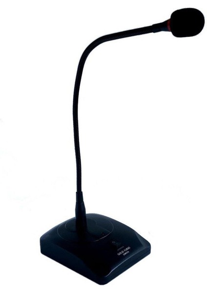 GM-820 Masa Üstü Kablolu Işıklı Kürsü Mikrofon