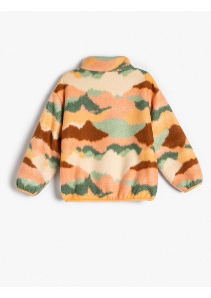 Polar Sweatshirt Dik Yaka Yarım Fermuarlı Uzun Kollu fırsatları
