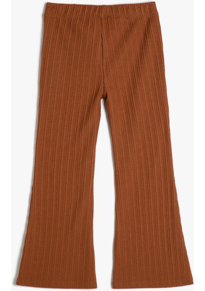 İspanyol Paça Pantolon Kaşkorse Beli Lastikli fiyatları