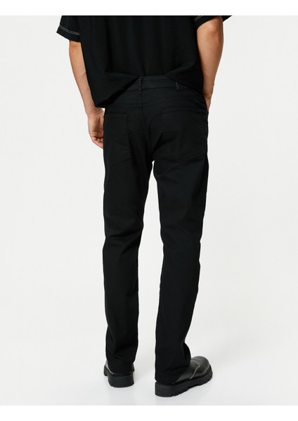 Straight Fit Boru Paça Kot Pantolon - Mark Jean fırsatları