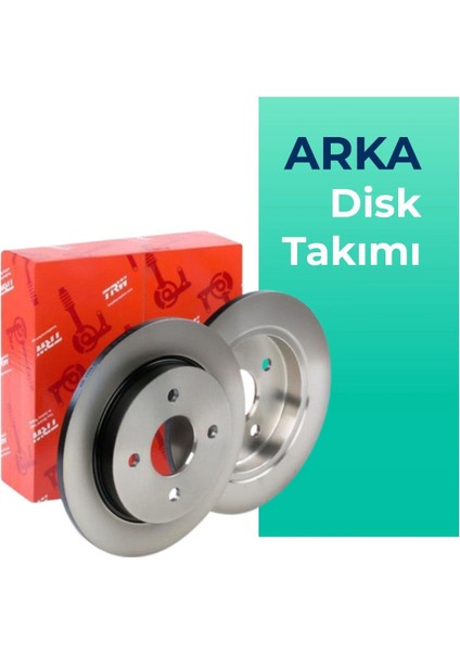 Land Rover Range Sport 2.0 Dizel Arka Fren Disk Takımı (2016-2022)