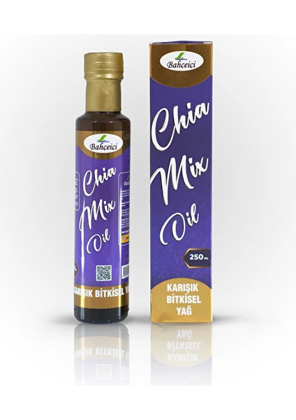 Chia Mix Oil, Karışık Bitkisel Yağ, 250 ml