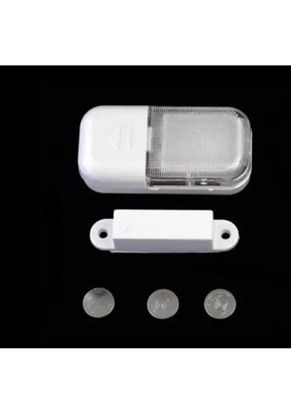 4 Adet Manyetik Dolap Içi LED Işık - Mutfak Dolap Ledi- Çekmece Ledi Kapağı Açınca Yanan Mini LED fiyatları