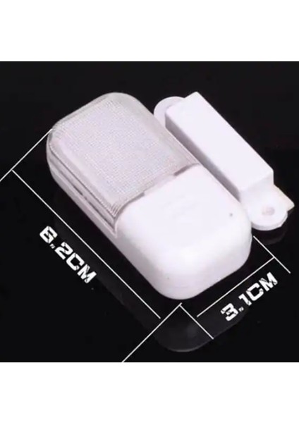 4 Adet Manyetik Dolap Içi LED Işık - Mutfak Dolap Ledi- Çekmece Ledi Kapağı Açınca Yanan Mini LED fırsatları