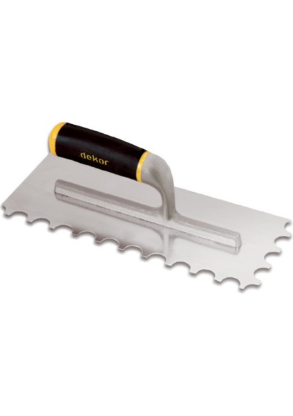 Alüminyum Açık Sap Mermer Malası 30CM