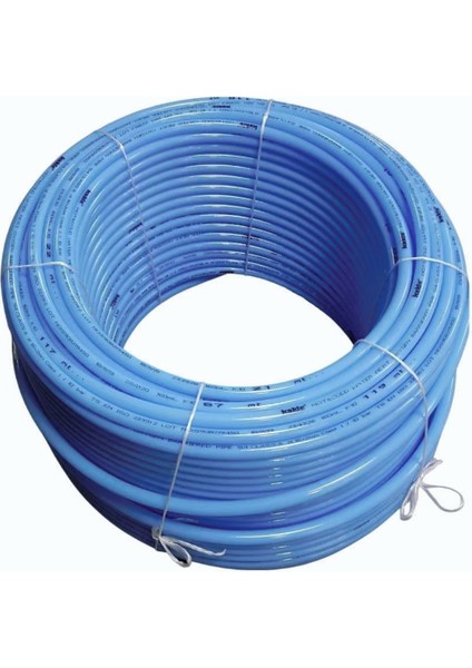 Pe-Rt 16X2 Mavi Oksijen Bariyerli Kılıflı Boru